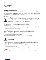 Preview for 16 page of AEG MS 4 Instructions For Use Manual