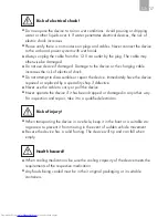 Preview for 17 page of AEG MS 4 Instructions For Use Manual