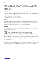 Preview for 20 page of AEG MS 4 Instructions For Use Manual