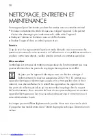 Preview for 28 page of AEG MS 4 Instructions For Use Manual