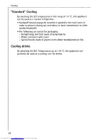 Preview for 24 page of AEG OKO Arctis 2792 GA Operating Instructions Manual