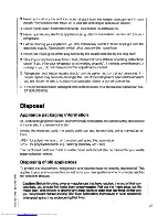 Preview for 5 page of AEG OKO ARCTIS SUPER 1372 E Operating Instructions Manual