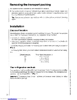 Preview for 6 page of AEG OKO ARCTIS SUPER 1372 E Operating Instructions Manual