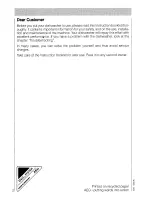 Preview for 2 page of AEG oko favorit 3020 Operating Instructions Manual