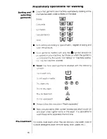 Preview for 16 page of AEG oko lavamat 1260 turbo sensortronic Operating Instructions Manual