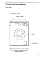 Preview for 11 page of AEG OKO Lavamat 1571 turbo sensotronic Instruction Booklet