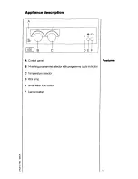 Preview for 9 page of AEG OKO-Lavamat 600 digitronic Operating Instructions Manual