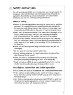 Preview for 5 page of AEG Oko-Lavamat 86700 update Operating Instructions Manual