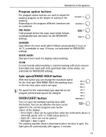 Preview for 13 page of AEG Oko-Lavamat 86700 update Operating Instructions Manual