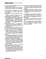 Preview for 5 page of AEG Oko santo 1442 iu Operating Instructions Manual