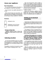 Preview for 6 page of AEG Oko santo 1442 iu Operating Instructions Manual