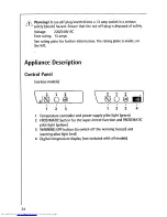 Preview for 10 page of AEG OKO_Arctis 2685-4 GT Operating Instructions Manual