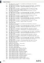 Preview for 71 page of AEG OL8000 Operation And Safety Notes