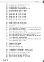 Preview for 96 page of AEG OL8000 Operation And Safety Notes