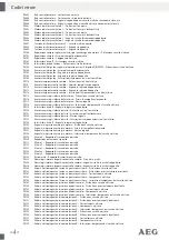 Preview for 103 page of AEG OL8000 Operation And Safety Notes