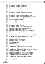 Preview for 104 page of AEG OL8000 Operation And Safety Notes