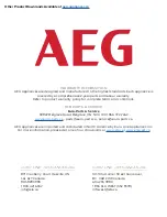 Preview for 3 page of AEG PERFEKT-GLIDE-30-2 Manual