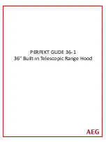 Preview for 1 page of AEG PERFEKT GLIDE 36-1 Quick Start Manual