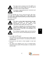 Preview for 17 page of AEG Protect B. 750 PRO Operating Instructions Manual