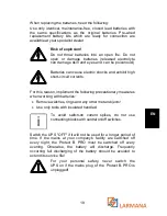 Preview for 19 page of AEG Protect B. 750 PRO Operating Instructions Manual