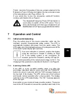 Preview for 31 page of AEG Protect B. 750 PRO Operating Instructions Manual