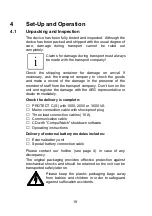 Preview for 19 page of AEG PROTECT C. 1000 (S) Operating Instructions Manual