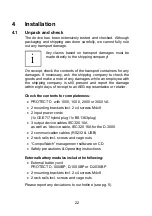 Preview for 22 page of AEG protect d. 1000 Operating Instructions Manual