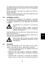 Preview for 23 page of AEG protect d. 1000 Operating Instructions Manual