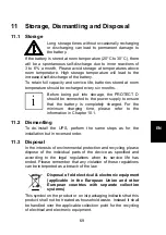 Preview for 69 page of AEG protect d. 1000 Operating Instructions Manual