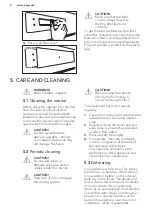 Preview for 8 page of AEG RCB53725MW User Manual