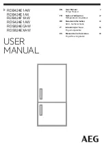 Preview for 1 page of AEG RDB424E1AW User Manual