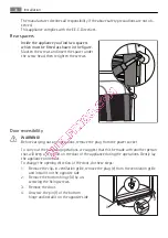 Preview for 36 page of AEG S53800KDW0 User Manual