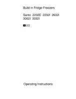 AEG Santo 2202E Operating Instructions Manual preview