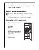 Preview for 6 page of AEG Santo 2632-4 KG Operating Instructions Manual