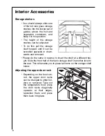 Preview for 8 page of AEG Santo 2632-4 KG Operating Instructions Manual