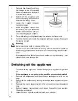 Preview for 12 page of AEG Santo 2732-4 i Operating And Installation Manual