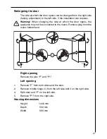 Preview for 21 page of AEG Santo 2732-4 i Operating And Installation Manual