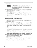 Preview for 22 page of AEG SANTO 3150-7 KG Operating Instructions Manual