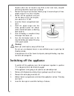 Preview for 12 page of AEG SANTO 3288-6 KG Operating Instructions Manual