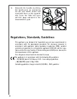 Preview for 26 page of AEG SANTO 70342 KG Operating Instructions Manual