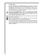 Preview for 2 page of AEG SANTO 70398-28 DT Operating Instructions Manual