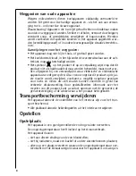 Preview for 6 page of AEG SANTO 70398-28 DT Operating Instructions Manual