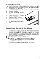 Preview for 37 page of AEG SANTO 70398-28 DT Operating Instructions Manual