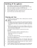 Preview for 14 page of AEG SANTO 71340 KA User Manual