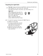 Preview for 29 page of AEG SANTO 72340 KA Operating Instructions Manual