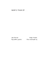 AEG SANTO 75428 DT User Manual preview