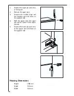 Preview for 20 page of AEG SANTO C 7 18 41-4I Operating And Installation Instructions