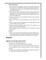 Preview for 5 page of AEG SANTO K 18 User Manual