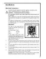 Preview for 17 page of AEG SANTO K 9 18 00-4 i Operating And Installation Instructions