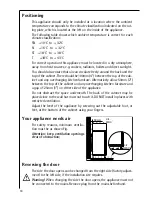 Preview for 18 page of AEG SANTO K 9 18 00-4 i Operating And Installation Instructions